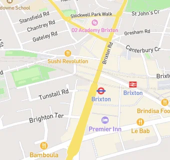 map for Brixton Blend