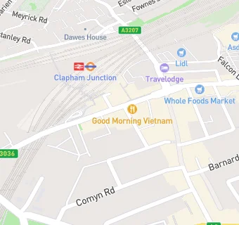map for The Clapham Grand
