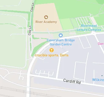 map for The Crucible Sports and Social Club