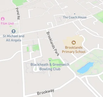 map for Blackheath & Greenwich Bowling Club