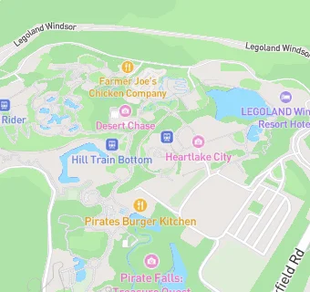 map for Beetle Bites At Legoland