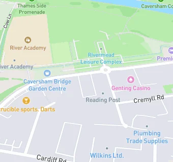 map for Toby Carvery