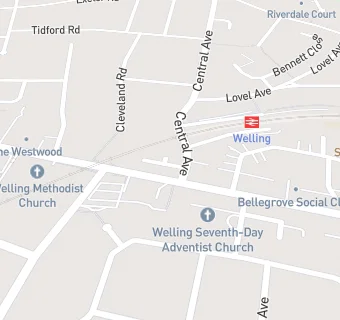 map for Welling Chinese Takeaway