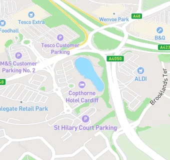 map for Copthorne Hotel