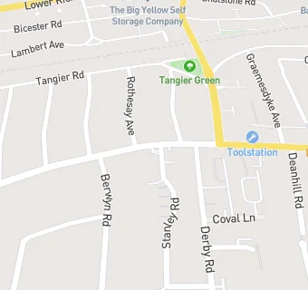 map for East Sheen Service Station