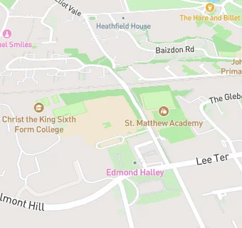 map for St Matthew Academy