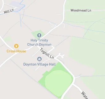 map for Doynton Village Hall