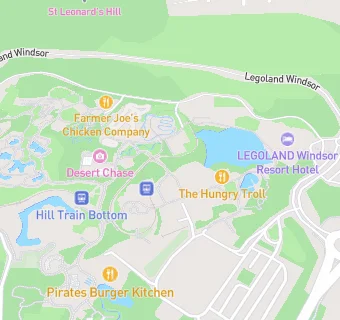 map for Marina Hotdogs At Legoland