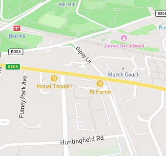 map for Putney Dental Surgery