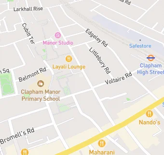 map for The Clapham Tap
