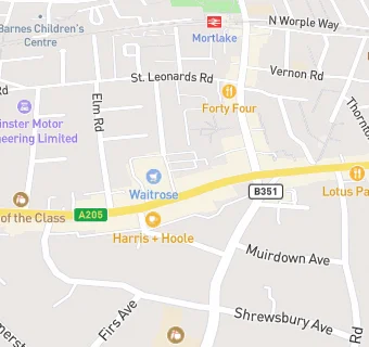 map for Working Mums Pre School & Day