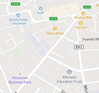 map for Hanworth Mini Market