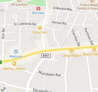 map for Caffe Nero