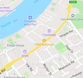 map for York Cafe