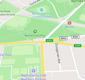 map for Rosslyn Park Football Club