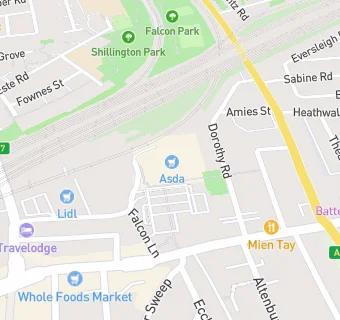 map for Asda Stores Limited