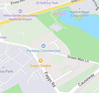map for The Green Man