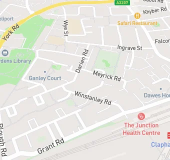 map for Clapham Junction Medical Practice