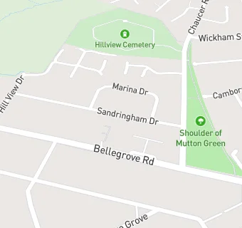 map for Sandringham Pre-School At St. Marys Church Hall