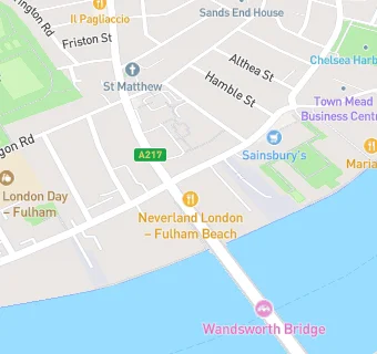 map for Neverland London