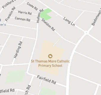 map for Harrison Catering At St Thomas More RC Primary School