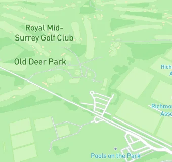 map for Royal Mid Surrey Golf Club