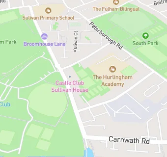 map for The Parsons Green Sports & Social Club