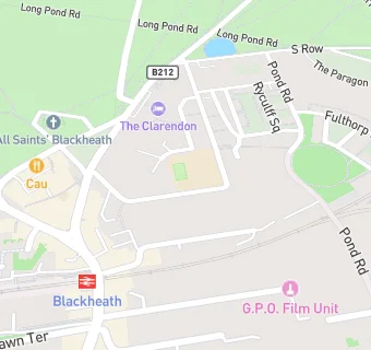 map for Blackheath High School