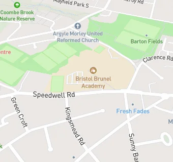 map for Bristol Brunel Academy