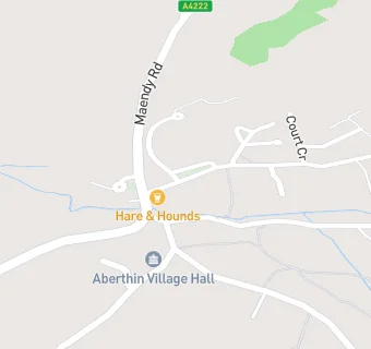 map for Hare & Hounds