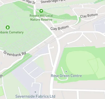 map for Greenbank Bowling Club