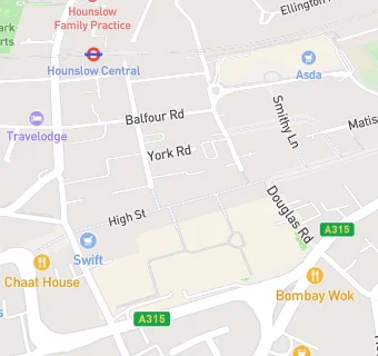 map for Superdrug