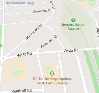 map for Vesta Road Surgery