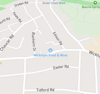 map for Wickham Food & Wine