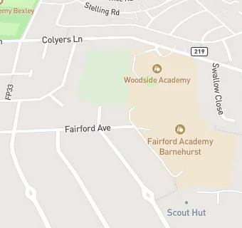 map for Nourish Contract Catering At Fairford Academy