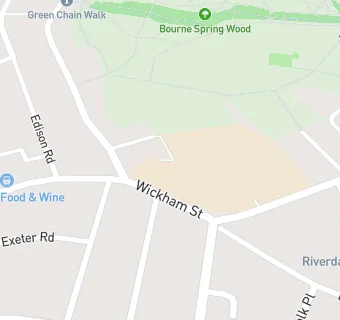 map for Rosewood Breakfast & After School Club At East Wickham