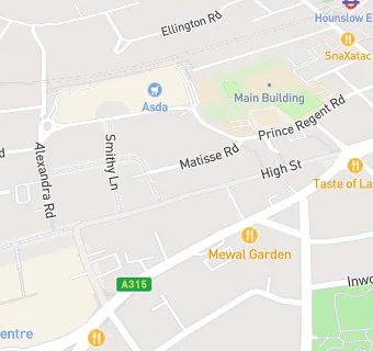 map for High Street Dental Practice