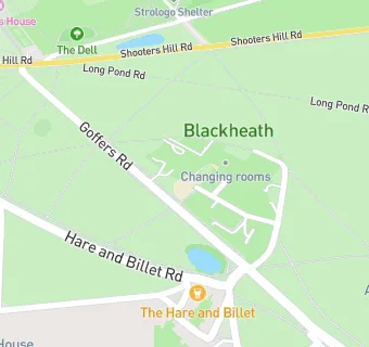 map for All Saints' Church of England Primary School Blackheath