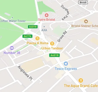 map for Aromas Takeaway