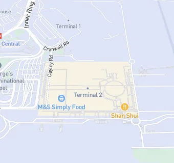 map for London's Pride (airside)