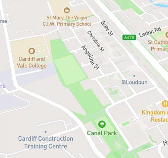 map for Butetown Community Centre