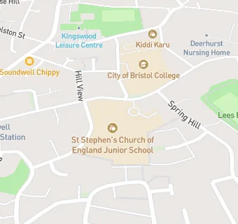 map for St Stephen's Church of England Junior School, Soundwell