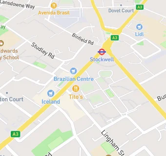 map for Sw9 Dental Practice