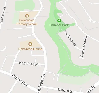 map for Balmore Park Surgery