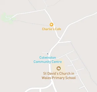 map for St David's Primary School