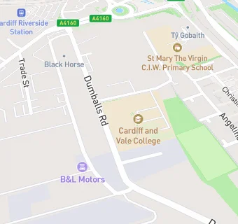 map for Cardiff And Vale College