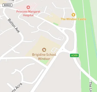 map for Queensmead House School