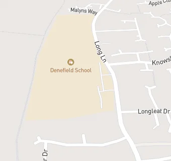 map for Denefield School