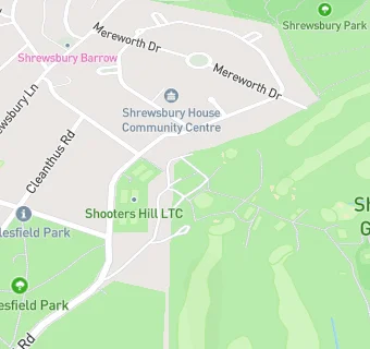 map for Shooters Hill Golf Club Ltd