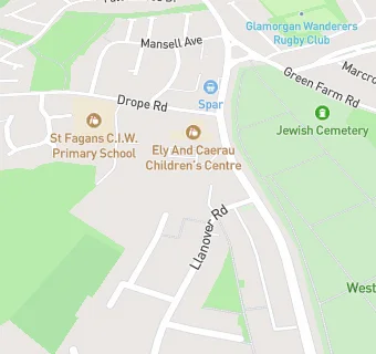 map for The Ely & Caerau Childrens Centre